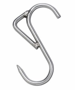 Stainless Steel S Hook with Ring for Winches