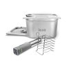 XXL sous vide set - stainless steel